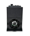 380V VFD Variable Frequency Drive Inverter For 1.5KW 2.2KW 3KW 4KW 5.5KW Motors 220V Three Phase Motor Speed Controller With Adjustable 0 To 400Hz Output Frequency Industrial Grade Inverter Converter, black unit with cooling fan