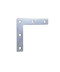 12 Pack Stainless Steel L Shaped Corner Brackets Rock Solid Right Angle Furniture Repair Plates Heavy Duty Table Leg Support
