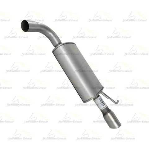 Exhaust Muffler Pair Kit For Ford Explorer 2016 2017 2018 2019 3.5L V6 Direct Fit Stainless Steel 409 Grade Includes Clamps