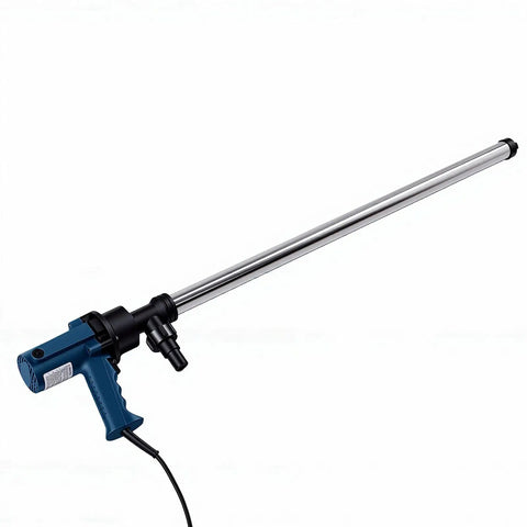 Zopsc Electric Fuel Transfer Pump 60-75L/min Handheld Motorized Oil Dispenser For 200-220 Liter Barrels Thick Stainless Steel Tube Heavy Duty Liquid Siphon US Plug Efficient Quick Move Gas Diesel Fluid