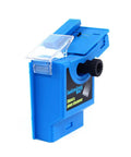 Rugged 65 Watt Electric Multitask Sharpener Fixes Drill Bits Chisels Scissors And Planer Knives Heavy Duty Bench Grinder in blue.