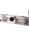 Heavy Duty Stainless Steel Handheld Knife Sharpener Jig With Adjustable Angle Grinding Workbench And Belt Sander Mount Setup, detailed view.