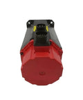 Front view of Beefed Up Three Phase Permanent Magnet Servo Motor For Industrial Automation With Closed Loop Position Speed And Torque Control Lightning Fast Dynamic Response And Wide Voltage Compatibility, showing connectors.