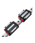Kickstart Your Build With These Heavy Duty High Precision Linear Guide Rail Kits Featuring Four Pieces Of Smooth HGH30CA Carriages And Two Rock Solid HGR30 Rails In A Snazzy Green Finish For Zero Friction Motion Control That Lasts. Two HGH30 linear guide blocks on HGR30 rail
