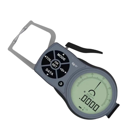 Real Deal Digital Caliper Gauge Boasting A Tough Rust Resistant Build And Super Grippy Handle for precise measurement readouts.