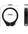 Riser Clamp Front Fork Handlebar Kit CNC Aluminum For Surron Sur Ron LBX Electric Dirt Bike, showing 54mm internal diameter