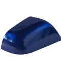 Top Shelf Blue Front Side Mirror Lower Cover Cap For Tesla Model 3 Rearview Wing Tray Replacement Right Side Auto Exterior Trim Direct Fit Upgrade Slick Ride Ready, shiny blue trim detail.