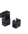 Top Notch AC 220V Pneumatic Solenoid Valve Coils For 4V210 Pilot Valves shown with compact design and plug connectors.