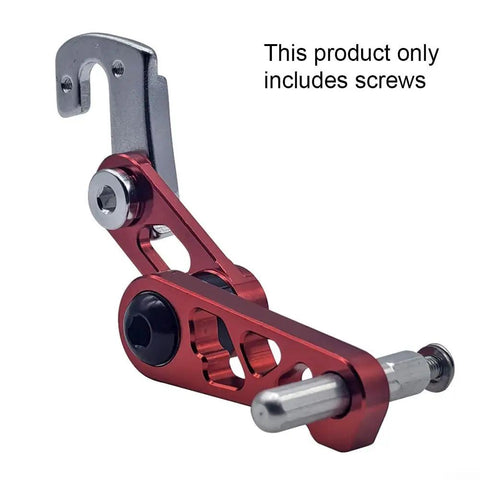Four Aluminum Alloy M10 Bike Rear Derailleur Hanger Bolts Tail Hook Screws For Reliable Installation And Easy DIY Maintenance On Mountain And Road