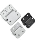 Constant Torque Friction Adjustable Position Control Hinge For Cabinets And Doors Smooth Reliable Hold With XK508 2W 2.3Nm Variant 1 Piece Pack Heavy Duty Hinge With Predictable Open And Close Action, three hinges in silver and black metal.