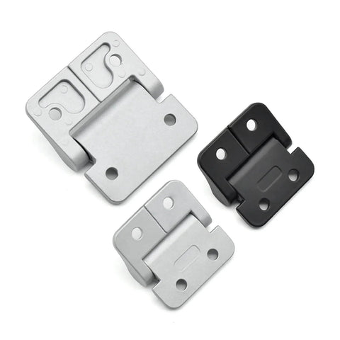 Constant Torque Friction Adjustable Position Control Hinge For Cabinets And Doors Smooth Reliable Hold With XK508 2W 2.3Nm Variant 1 Piece Pack Heavy Duty Hinge With Predictable Open And Close Action, three hinges in silver and black metal.