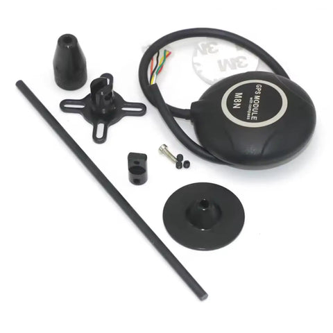 M8N GPS Module With Built In Compass And Antenna Mount For Pixhawk Flight Controller GNSS Receiver Supports GPS GLONASS Galileo BeiDou For FPV Drones And RC Robots with accessories