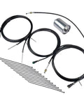 Heavy Duty Nylon Fuel Line Kit For Chevy Avalanche Suburban Yukon XL 1500 2500 With 6.0L And 8.1L V8 Engines Heat Resistant Durably Tough Replacement Gear That Gets The Job Done Right. nylon fuel lines, fittings, and zip ties