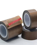 Rolls of 3 Inch By 10 Meter PTFE Nonstick Tape High Temp 500F Fiberglass Adhesive Tape With Silicone Adhesive for heat resistance