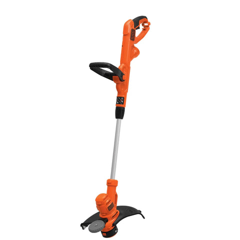 2 In 1 Weed Wacker And Edger With Wheel Guide, 14 Inch Electric Trimmer, 6.5 Amp Power, Auto Feed Spool