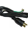 Top Shelf Replacement Electrical Cord For Skil HD7 HD77M-72 And HD77-72 Magnesium Worm Drive Circular Saw With Twist Lock 1619x02235 jobsite tough cable twisted and coiled.