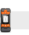 Game Changer Wall Scanner And Upgraded Stud Finder With Integrated Rebar Locator Plus Metal Wire Detector handheld device view.