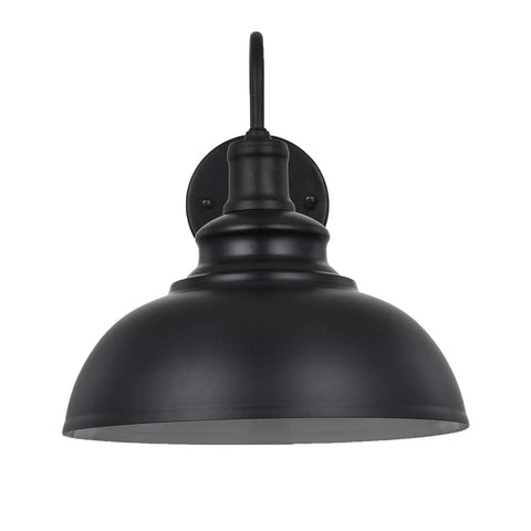 Black Gooseneck Industrial Wall Sconces With E26 Base Plug In Dimmer Vintage Farmhouse Vibe For Bedroom Nightstand Headboard Porch Garage Two Pack Sets