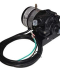 Top Shelf Hot Tub Circulation Pump Straight Up Spa Replacement Motor 230volts With 3 Quarter Inch Barb Connection E10 Mounting Bracket view with wiring.