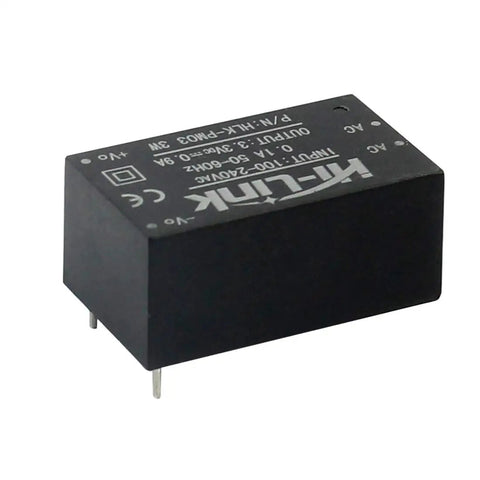 Side view of Five Pack AC To DC 220V 3.3V Isolated Buck Power Supply Module Step Down Converter for household switches.