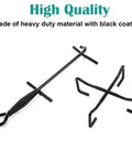 Cast Iron Dutch Oven Lid Lifter And Folding Lid Stand For Camping Heavy Duty Steel Trivet Lifter And Skillet Holder