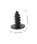 Nailed It With These Dope 100 Piece Miniature Metal Screws Perfect For Furniture Assembly And Home Repairs Self Tapping tiny fastener with deep threading.