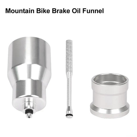 Aluminum Bike Brake Bleed Kit With Base And Long Stopper For Hydraulic Disc Brakes Spill Free Oil Filling Tool For Mountain