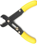 5 Inch Wire Stripper And Cutter With Self Opening Cushioned Grip Handles For 8 To 30 Gauge Wire Adjustable Stopper