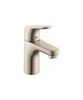 Focus Modern Upgrade Easy Clean One Handle Tall Bathroom Sink Faucet Brushed Nickel Finish With 7 Inch Reach Smooth Ceramic Cartridge