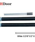 2 Inch Garage Door Torsion Springs With Non Slip Winding Bars Black Coated For Long Life 18000 Cycles Size.218 X 2 X 23