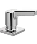 Chrome Lotion Soap Dispenser For Kitchen Large 13 Ounce Refillable Bottle Refillable From Above The Deck Easy Peasy No Under Sink Hassle