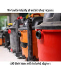 High Speed Cyclone Dust Separator For Shop Vacuums And Woodworking Dust Collectors Keeps Filters Clean in workshop setup