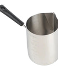 Stainless Steel Turkish Coffee Pot With No Fuss All Day Rust Resistant Build And Easy Pour Spout For Brewing Coffee Melting Chocolate Heating Milk Or Sauce In The Kitchen 900 Ml Capacity