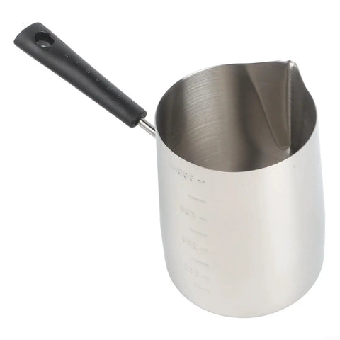 Stainless Steel Turkish Coffee Pot With No Fuss All Day Rust Resistant Build And Easy Pour Spout For Brewing Coffee Melting Chocolate Heating Milk Or Sauce In The Kitchen 900 Ml Capacity