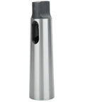 Side view of taper reducing drill sleeve MT5 to MT4, high-speed steel, precision machined finish