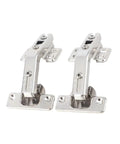 Soft Close 135 Degree Corner Cabinet Hinges With Built In Damper No Fuss For Hard To Reach Doors Maximizing Interior Space