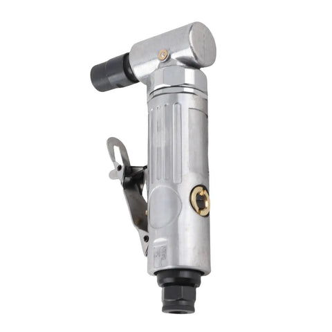 Professional Right Angle Air Die Grinder With Knockout 0.3HP Motor And Sweet 20000RPM Variable Speed featuring a compact metal body and ergonomic design.