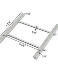 Metal magnetic jointer knife setting jig for 4 to 8 inch jointer blades with precise alignment measurements