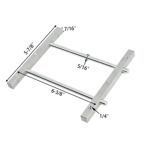 Metal magnetic jointer knife setting jig for 4 to 8 inch jointer blades with precise alignment measurements