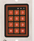 Door-Gard Weather-Resistant Keypad System With Four Independent Timers Code-Driven Access Levels And Multi-User Support