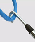 Low Flex Yellow Jacket Fish Tape Wire Puller Kit 15 Feet Coated Fiberglass Rod blue cable and metal hook tip