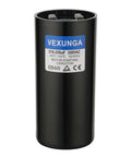 Heavy Duty Round Motor Start Capacitor CD60 216-259uF 330V AC 50/60Hz standing view
