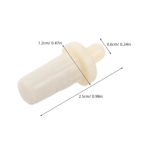 Plastic tilt rod pin from the 24 Pack Shutter Repair Kit With Plastic Tilt Rod Pins For Window Blinds And Plantation Shutters Hella Compatible.