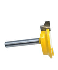 Badass Straight Router Bit For Drawer Molding And Lock Tenon With Smooth As Butter Cutting Action Rock Solid Hardened Steel Build half inch shank.