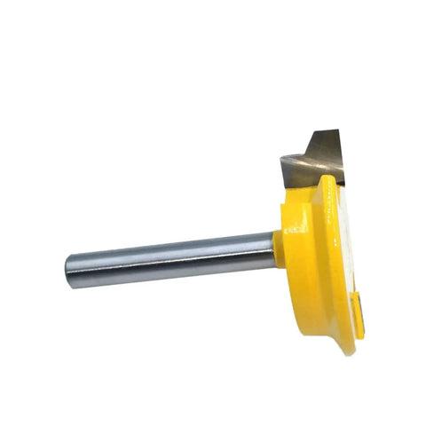 Badass Straight Router Bit For Drawer Molding And Lock Tenon With Smooth As Butter Cutting Action Rock Solid Hardened Steel Build half inch shank.