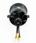 Front view of 70mm 12 Blade EDF Ducted Fan With 6S Brushless Inrunner 2680 KV 2200 Motor for model jet aircraft