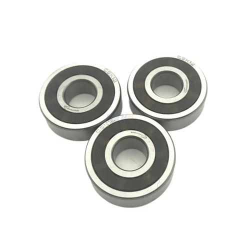 3 CSK12 one way clutch sprag bearings 12x32x10mm freewheel backstop roller assembly for heavy duty use.