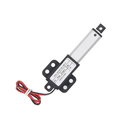 Mini Electric Linear Actuator 24V Dc Waterproof Motor Featuring 40Mm Hella Smooth Travel Push 30Mm Per Second Quick Response for DIY projects.