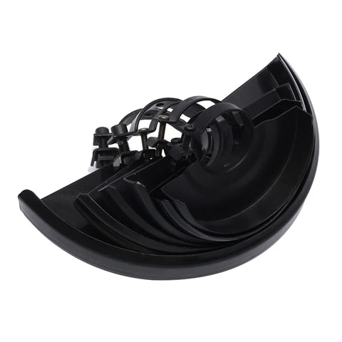 Heavy Duty Angle Grinder Guard Dust Shield For 125, 150, 180 Disc Sizes Protective Shroud Base Cover shown detached from grinder