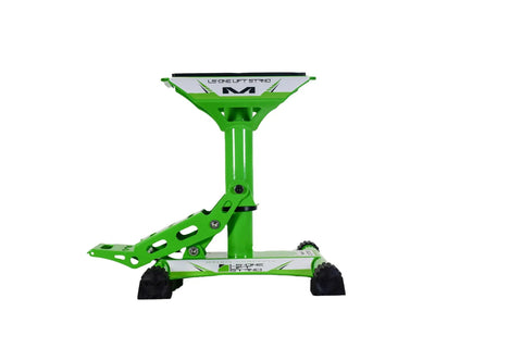 Beefy Heavy Duty Lift Stand For Dirt Bikes And Mini Riders 500 Lb Capacity Carbon Steel Construction Lightweight